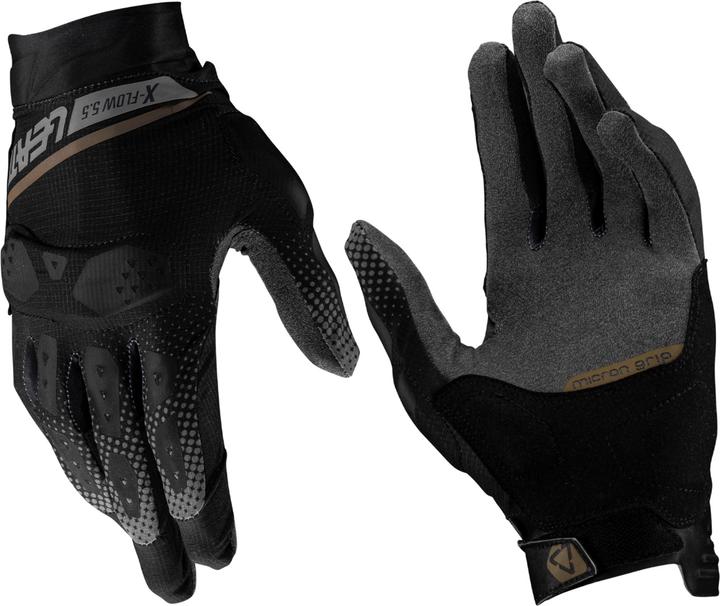 Actual product image Leatt Adv X-Flow 5.5 Stealth Short Handschuhe (Men, 11, 2)
