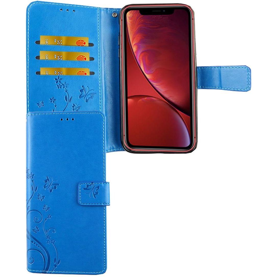 Thumbnail - König Design Hülle Handy Schutz für Apple iPhone XR Case Cover Tasche Wallet Etui Handyhülle (Apple iPhone XR), Smartpho...