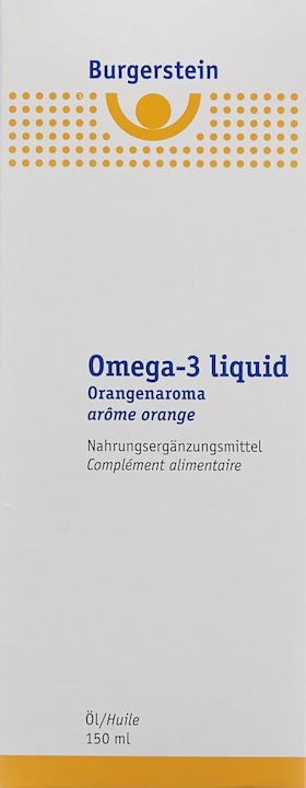 Valeurs nutritives et ingrédients Burgerstein oméga3 (1 pièce(s), Liquide, 260 g)