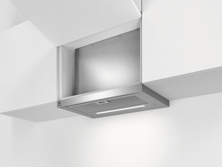 Electrolux Built-in hood,, 60cm, stainless steel panel (Flat-screen hood)