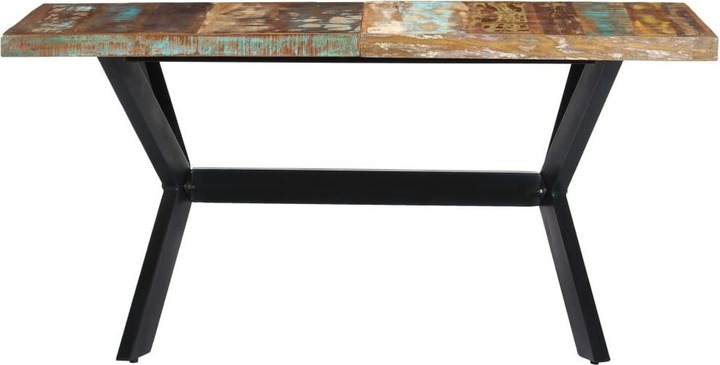 Produktbild VidaXL Esstisch 140x70x75 cm Altholz Massiv,Material: Tischplatte (140 x 70 x 75 cm)