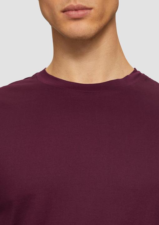 Produktbild S.Oliver T-Shirt Jerseyshirt im Slim Fit aus merzerisierter Baumwolle (3XL)