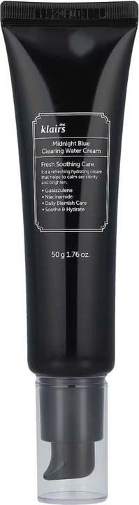 Image du produit Dear Klairs Dearklairs Midnight Blue Clearing Water Gel Cream 1.76 Ounce (1.76 ml, Gel visage)