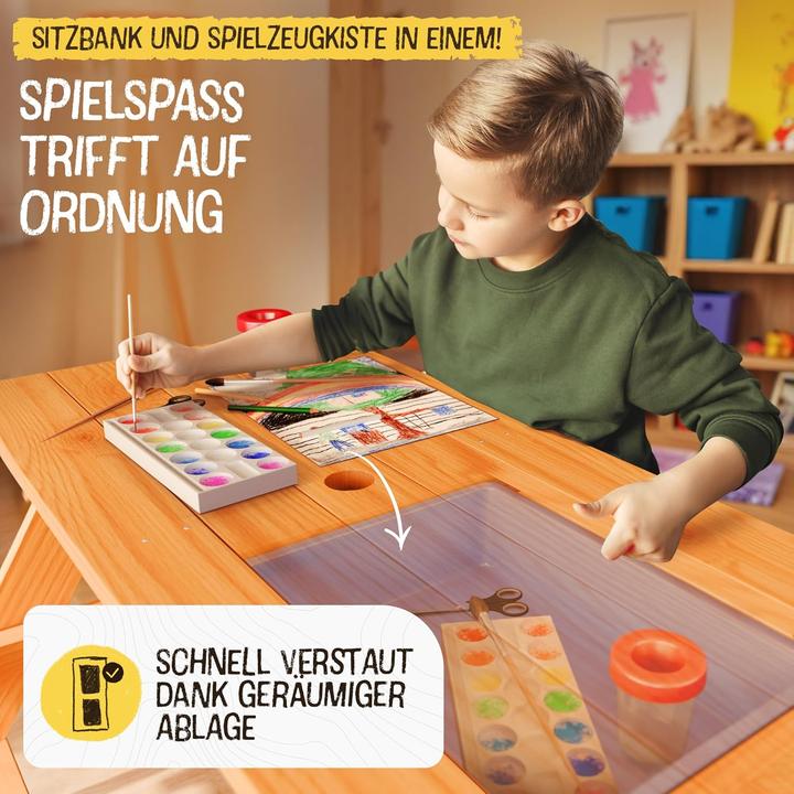 Image du produit Friedo Products 2in1 Kindersitzgruppe mit Matschtisch