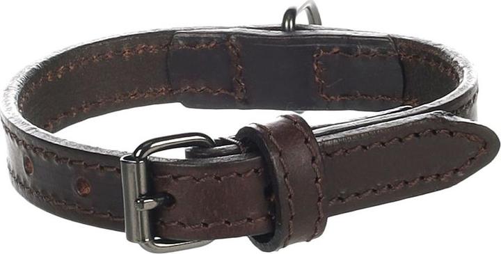 Flamingo Leather collar Denver brown S