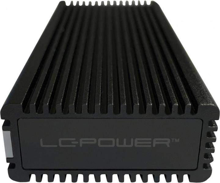 Produktbild LC-Power Externes Gehäuse LC-M2-C-MULTI-RGB M.2 (M.2 2242, M.2 2260, M.2 2280)