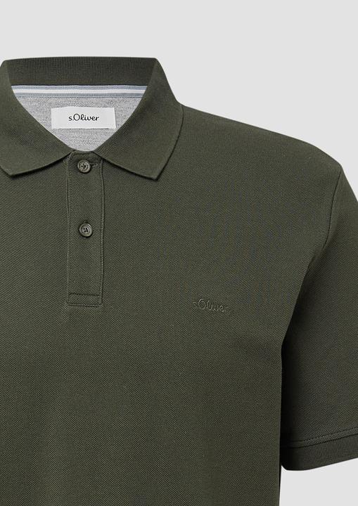 Produktbild S.Oliver Polo-Shirt Poloshirt aus Baumwollpiqué (3XL)