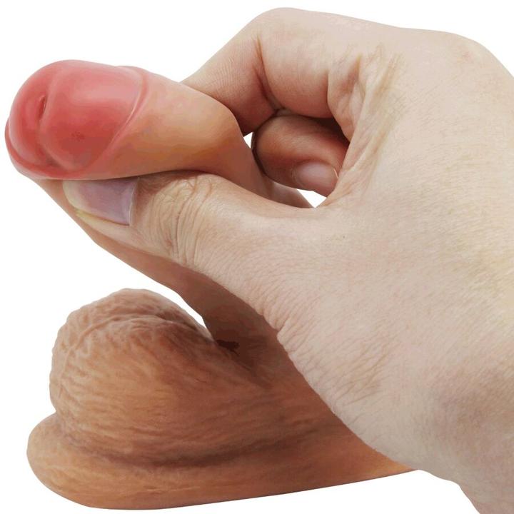 Image du produit Pretty Love - Warnell Ultra Realistischer Und Elastischer Dildo 9,5 cm Mulato