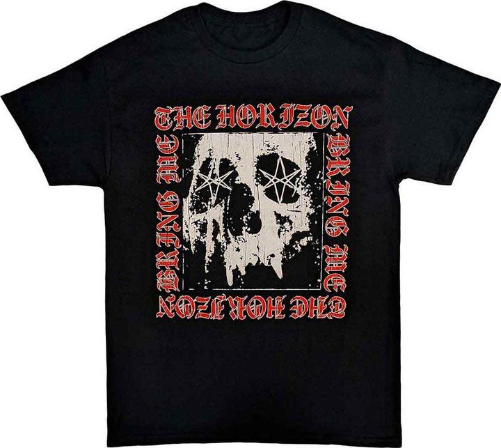 Image du produit Bring Me The Horizon Metal Logo Skull (L)