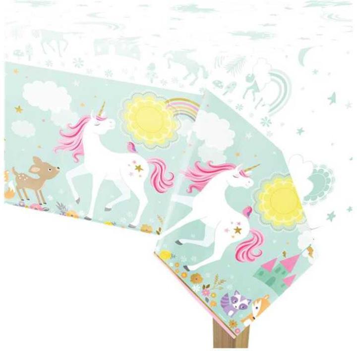Amscan Nappe Anniversaire Licorne (137 x 243 cm)