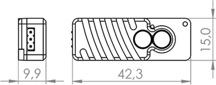 Actual product image Powerbox Systems v-regulator 5.3v voltage regulator bec