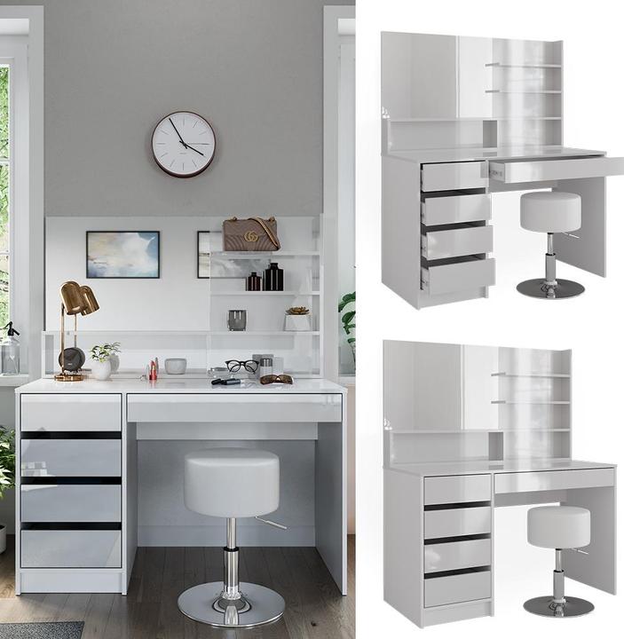 Image du produit Vicco Sherry mit Hocker (120 x 55 x 75 cm)