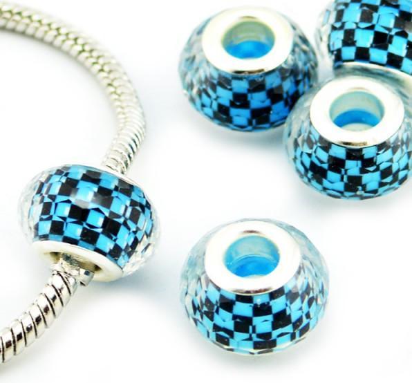 Image du produit Hermex Bead argenté 925 - Bleu argenté (Argent 925)
