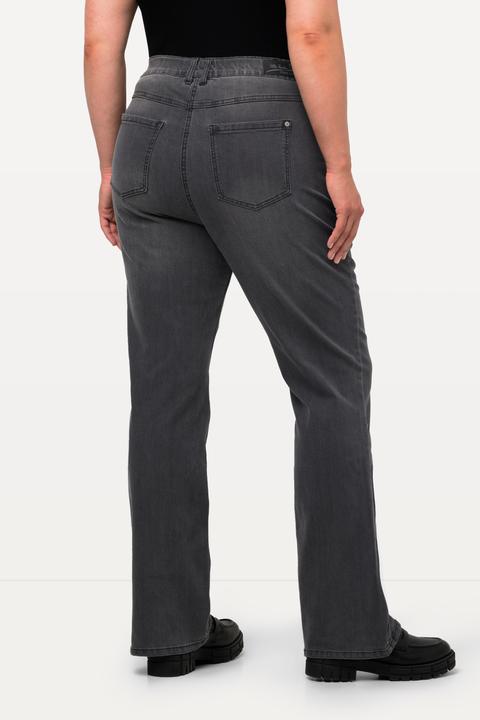 Produktbild Ulla Popken Jeans Marie, Bootcut, Komfortbund, 5-Pocket-Schnitt (42)