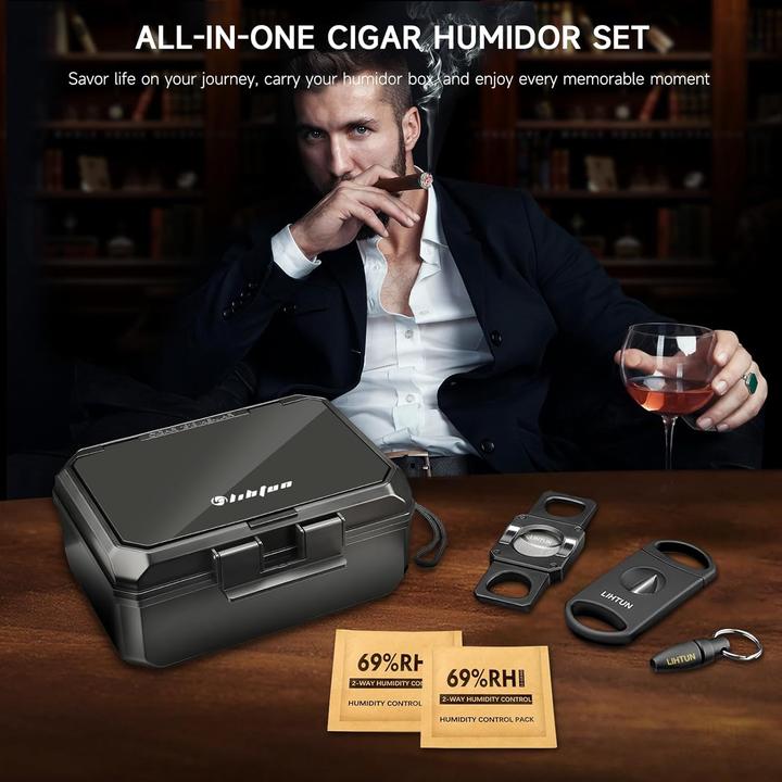 Immagine prodotto Lihtun Reise-Humidorbox (10)