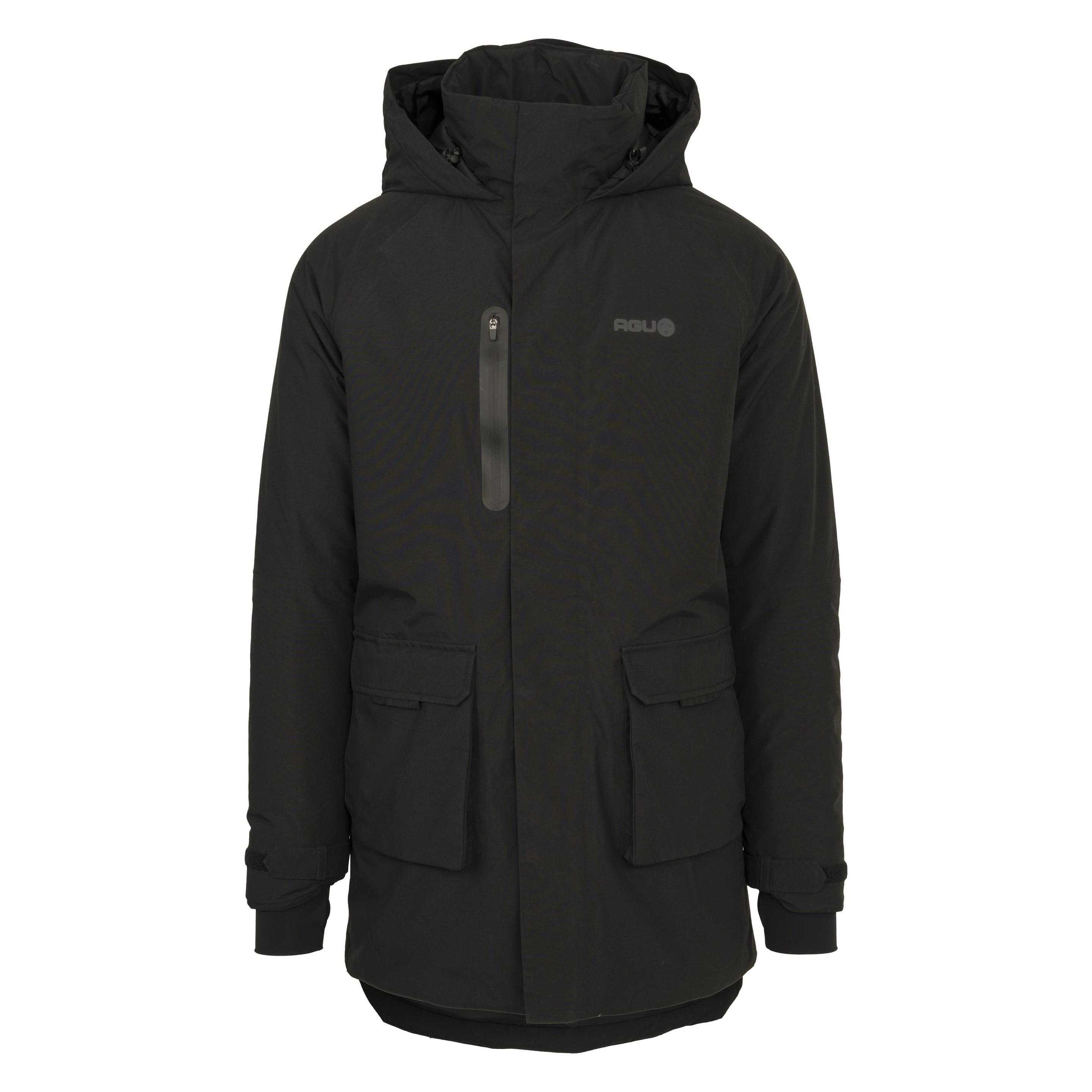 Agu, Herren, Velojacke, Men Defender Winter Parka (L), Schwarz, L
