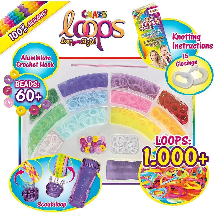 Actual product image Craze Rainbow Box