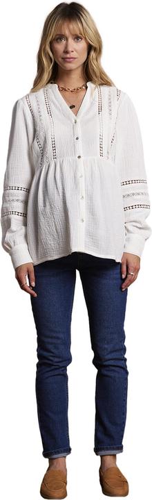 Immagine prodotto Envie de Fraise Musselin-Bluse mit Lochspitze für Schwangerschaft und Stillzeit