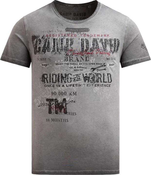 Camp David T-Shirt Riding The World I Kurzarmshirt