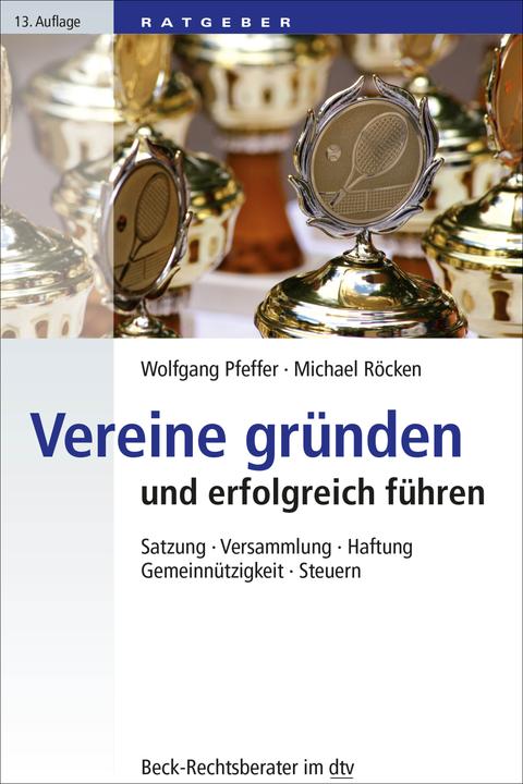 Produktbild Vereine gründen und erfolgreich führen (Deutsch)