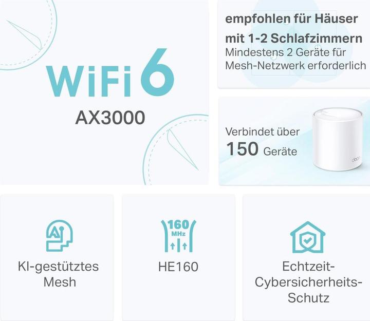 Produktbild TP-Link Deco X50 (1-pack)