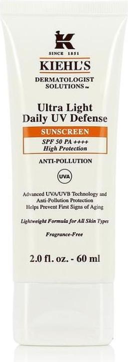 Produktbild Kiehl's Ultra Light Daily UV Defense SPF50 (Sonnencreme Gesicht, SPF 50, 60 ml, 90 g)