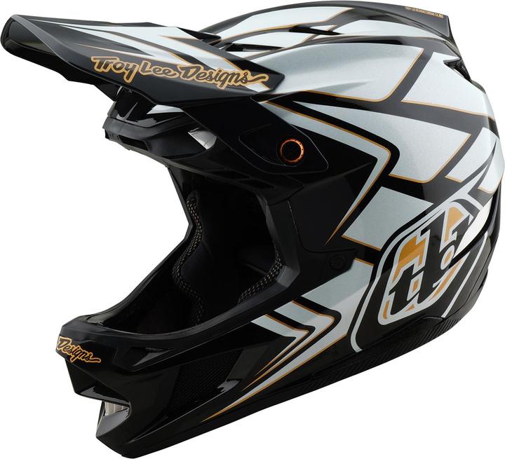 Produktbild Troy Lee Designs D4 Composite MIPS Helm, Ghostwing, white, S | 55-56cm