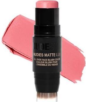 Nudestix Nudies Matte Lux Cream Blush 3-in-1 All Over Face Colour For Cheeks Eyes and Lips with Blending Blus
