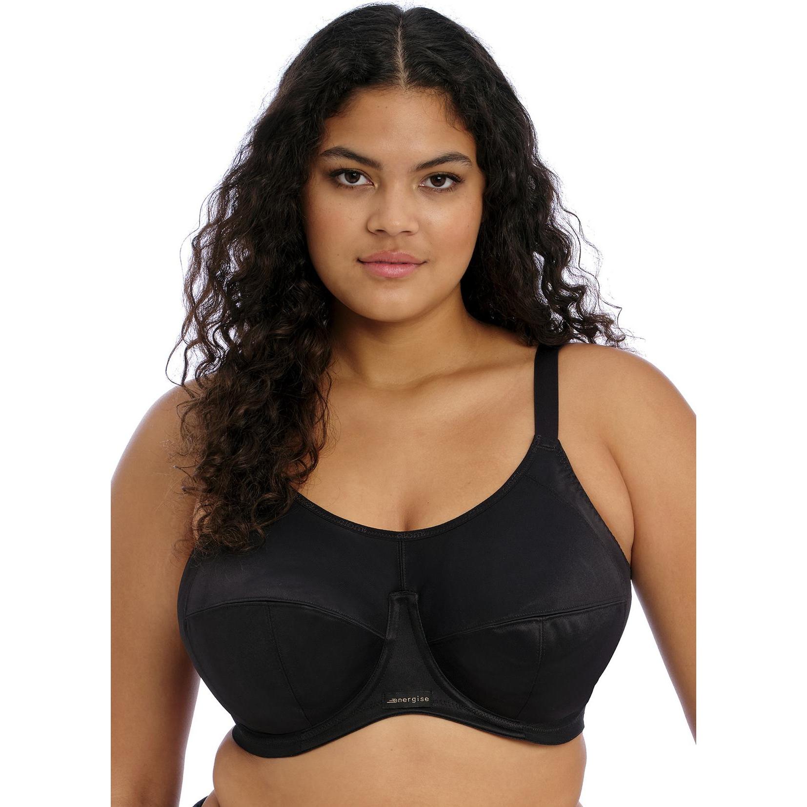 Thumbnail - Elomi, Sport-BH, bügel-sport-bh, damen energise (115 E), Schwarz, 115 E