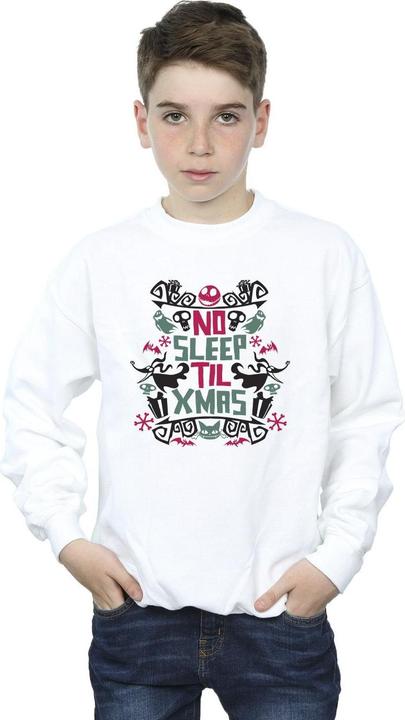 Produktbild Disney The Nightmare Before Christmas No Sleep Til Xmas Sweatshirt Jungen (116)