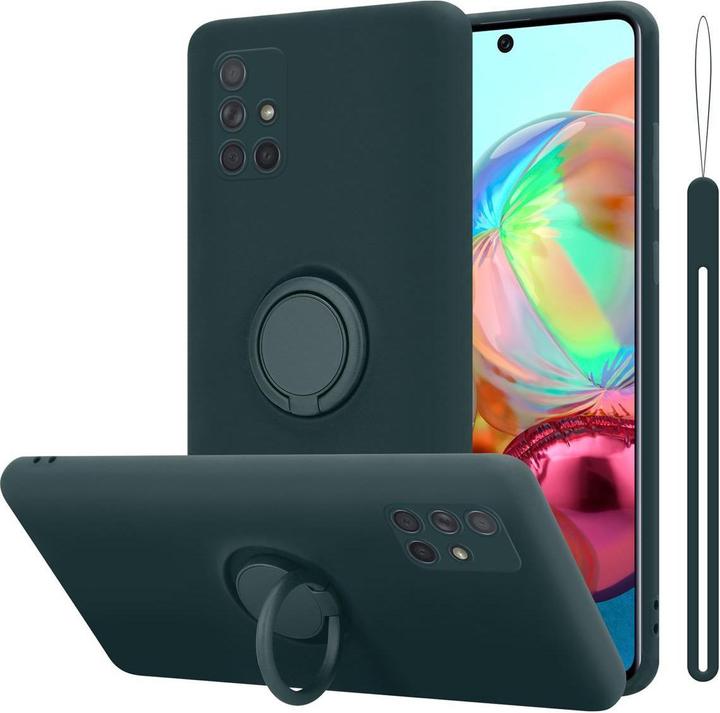Actual product image Cadorabo TPU Liquid Ring Silicone Case Cover (Samsung Galaxy M40s)