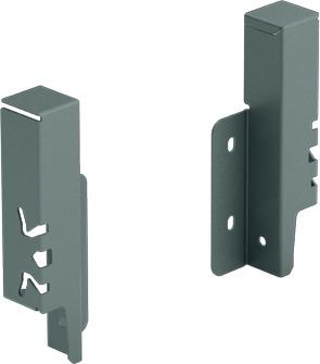 Produktbild Hettich Rückwandverbinder-Set ArciTech anthrazit (1 Stk.)