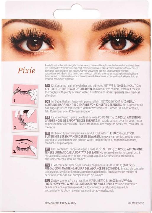 Actual product image KISS Lashes - Blowout Lash Multipack No.3 Pixie (Artificial eyelashes)