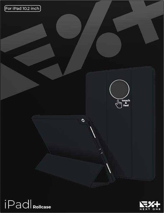 Productafbeelding Next One Rollcase iPad 10.2" (4e Gen/2021) zwart (iPad 2021 (9e gen))