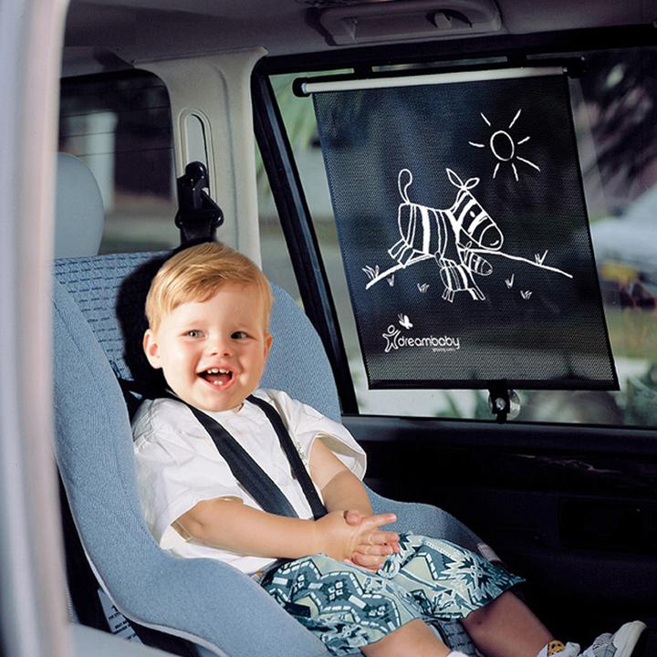 Actual product image Dreambaby Car Window Roller Blinds