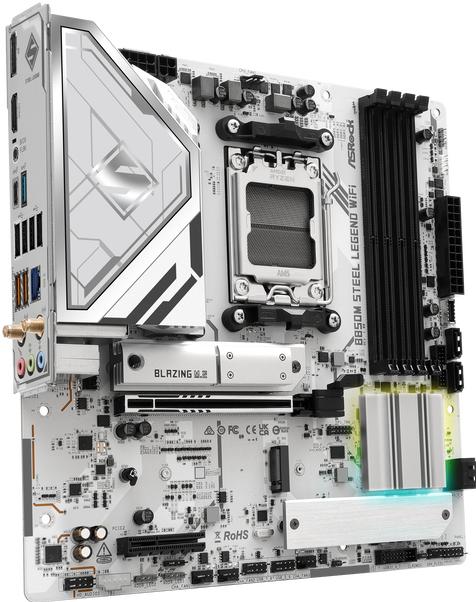 Produktbild AsRock B850M Steel Legend WiFi (AM5, AMD B850, mATX)