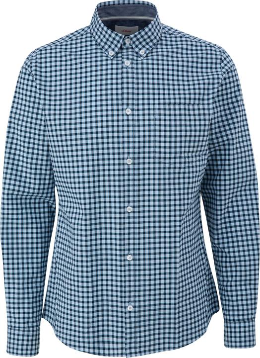 Immagine prodotto s.Oliver Hemd Slim: Karohemd aus Baumwollstretch (M)