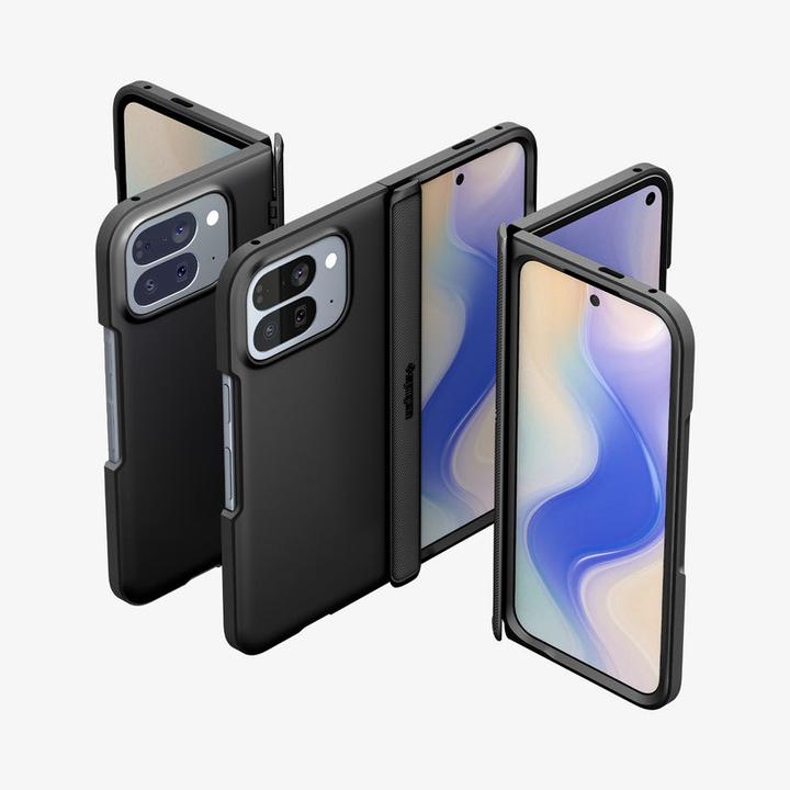 Produktbild Spigen Slim Armor Pro MagSafe Schutzhülle für Google Pixel 10 Pro Fold schwarz (Google Pixel 10 Pro Fold)