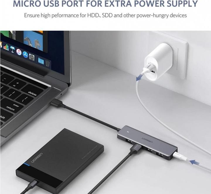Immagine prodotto Ugreen 4 Port-C Hub (USB-C, 4 Porti)
