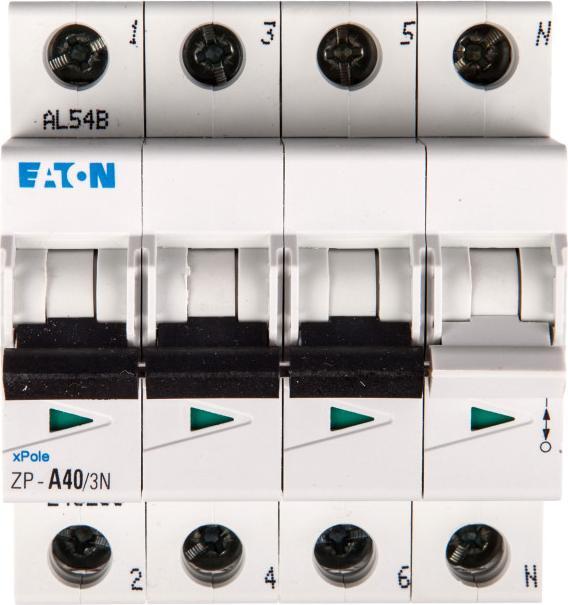 Produktbild Eaton Ausschalter, 3p+N, 40A 248266