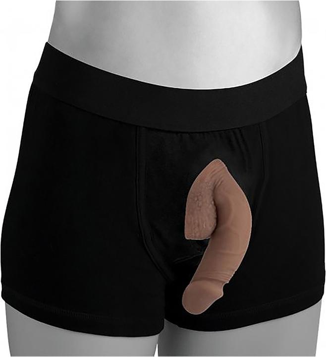 Produktbild XR Brands Large Bulge Packer Dildo - 6.5" Medium