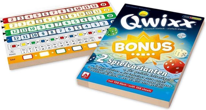 Image du produit Blocs supplémentaires de bonus Qwixx (Allemand)