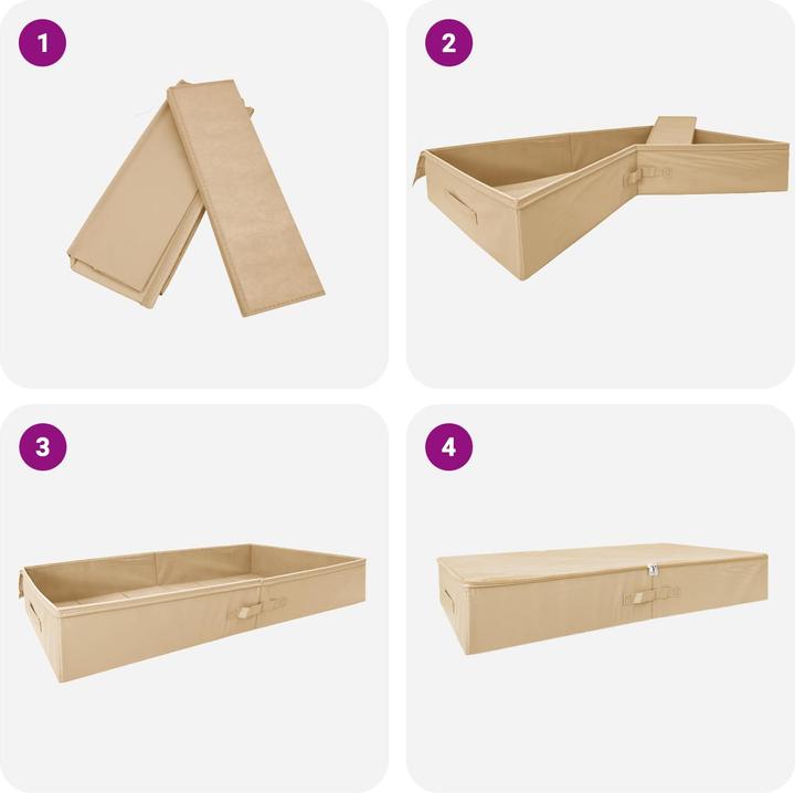 Actual product image vidaXL Aufbewahrungsbox (48 cm, 2x)