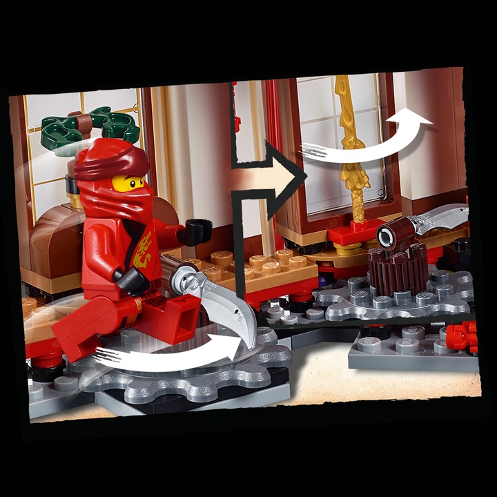 Actual product image LEGO Monastery of the Spinjitzu (70670, LEGO Ninjago)
