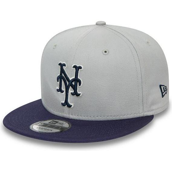 New Era, Unisex, Cap, snapback cap mlb new york mets, Grau, (M)