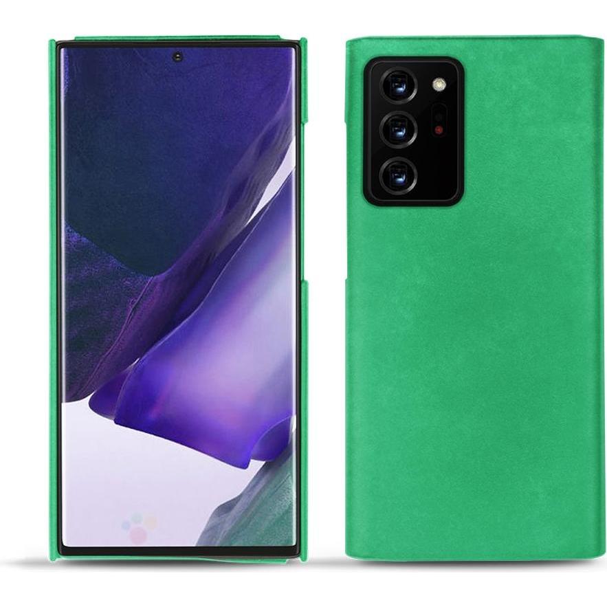 Noreve Lederschutzhülle (Samsung Galaxy Note 20 Ultra), Smartphone Hülle, Grün