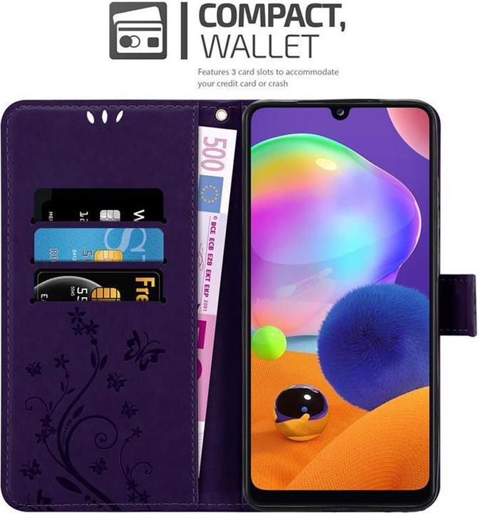 Produktbild Cadorabo Flower Book Cover (Samsung Galaxy A31)
