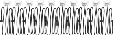 Actual product image Deltaco Patio lighting set (50 lm, IP54)