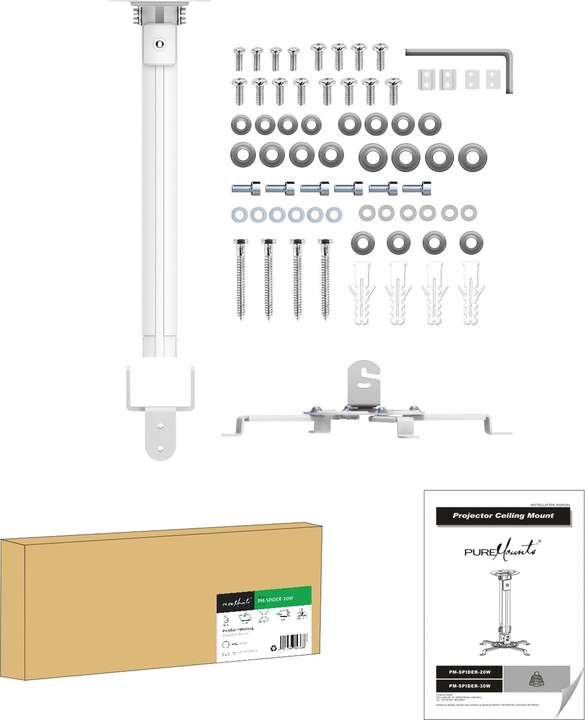 Produktbild PureMounts Spider 20W (Decke)