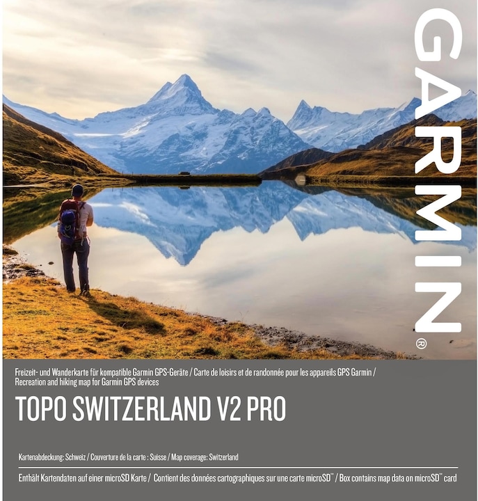 Actual product image Garmin Topo Switzerland v2 Pro Voucher